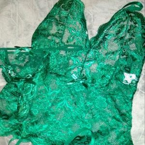 Miarhb woman's LG eyelash lace nighty